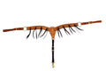 Wildfire Saddlery Leather Rough Out Breast Collar With Latigo Strings