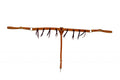 Wildfire Saddlery Harness Leather Breast Collar With Latigo Strings