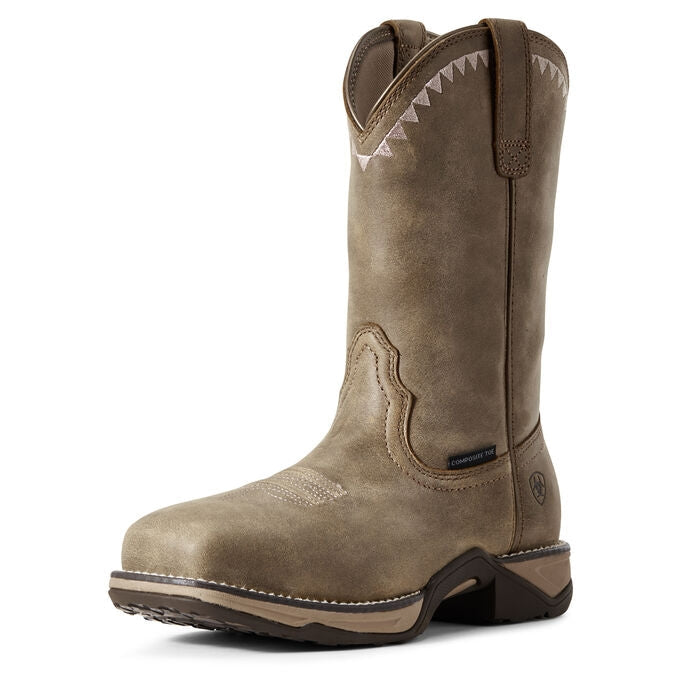 Ariat Ladies Anthem Deco Square Composite Toe Work Boots